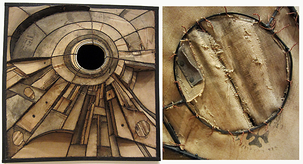 McDade_CAA_AIC Opening reception_Lee Bontecou Untitled 1960_with detail_03