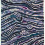 Sarah Carr Glacial Strata Felted wool