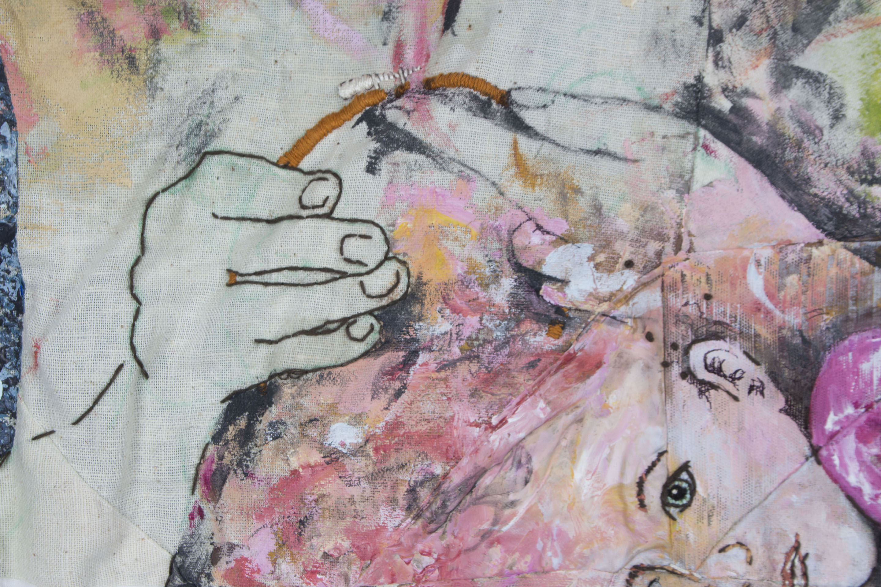 Stitching Our Lives Back Together -detail