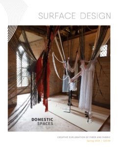 Spring 2019 Cover of Domestic Spaces