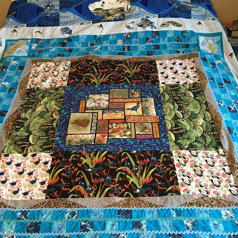New Zealand inspired Theme Quilt