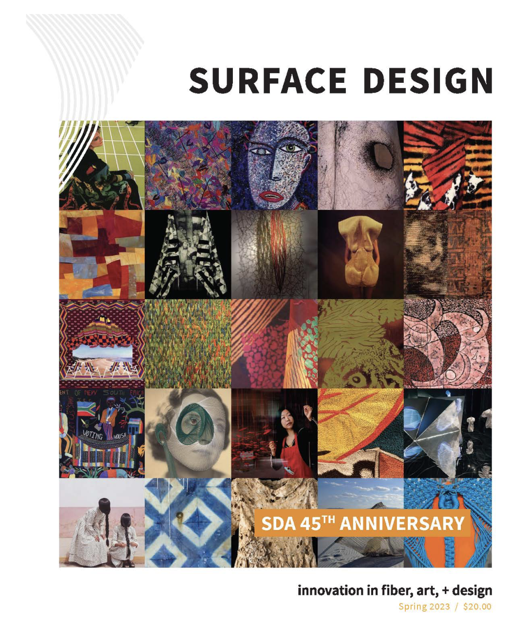 Cover of 45th anniversary edition of the SD Journal